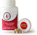 Dairyland Management LLC 100% Authentic Korean Red Panax Ginseng Kapselit -500 mg. Potent Ground Ginseng juuriuutejauhe - Ei täyteaineita, Binders tai muita lisäaineita. (150 ct)