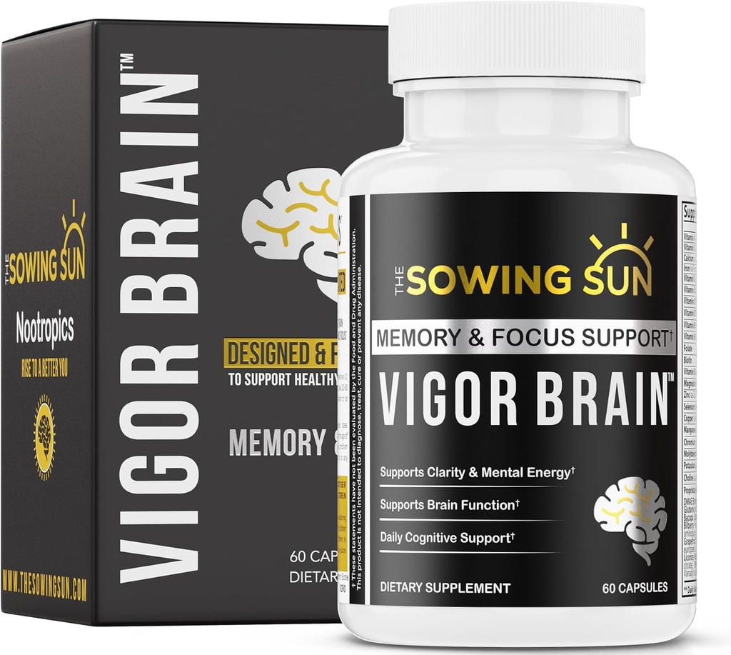Vigor Brain Premium Nootropic Supplement 