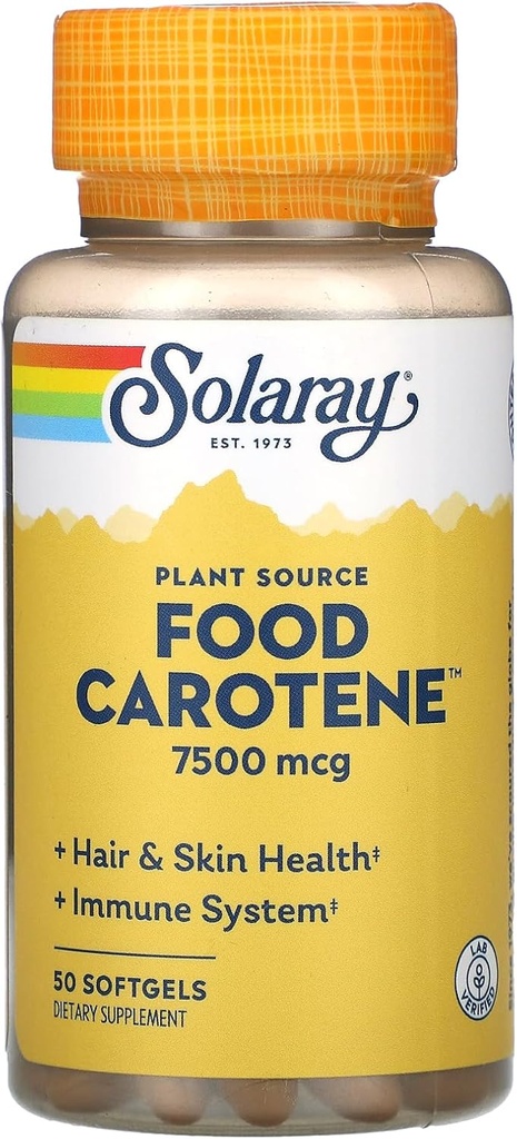 Solaray Food Carotene