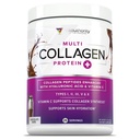 Multi Collagen Peptides Powder for Women - Hydrolysed Chocolate Collagen Powder for Women with Tyypit I II III V & X C-vitamiini & Hyaluronic Acid for Hair Skin and Nails (suklaa) - 30 Tarjoilut