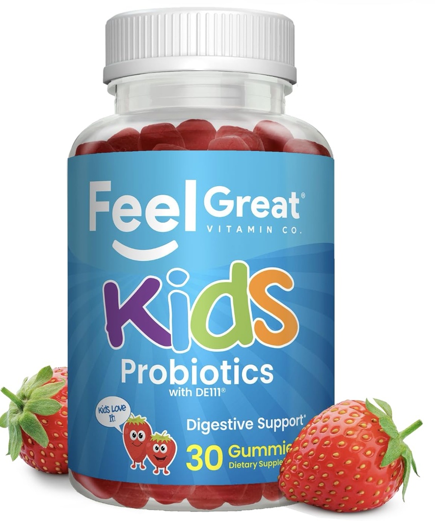 Feel Great USDA Organic Kids Probiootit Gummies 