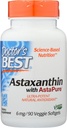 Lääkärit Best Astaksantiini AstaPure 6 MG, ei-GMO, Vegan, 90 Softgel (pakkaus 1)