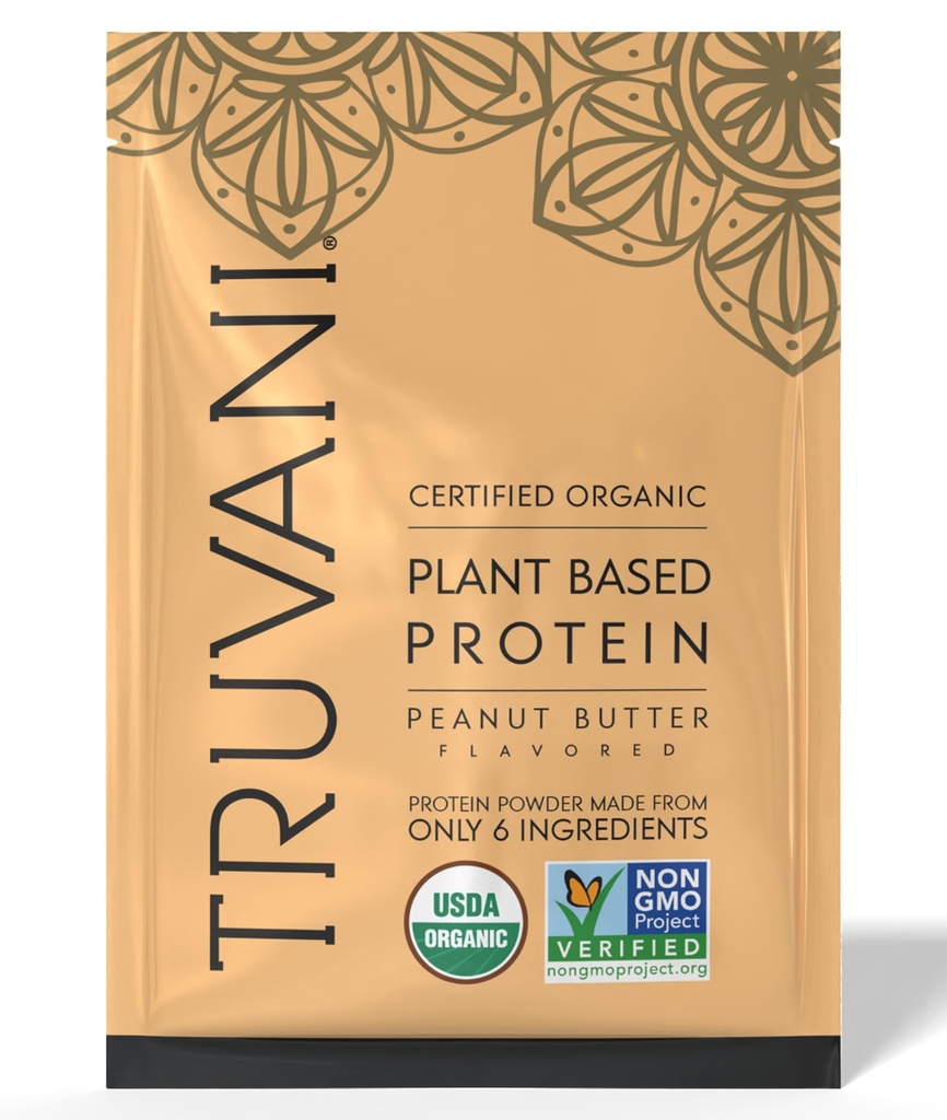 Truvani Vegan Pea Protein Powder 