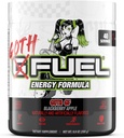 G Fuel Goth GF Energy Drink Powder, Pre Treout Kofeiinijauhe, Energy Powder Drink Mix pelaamista varten, sokeriton Focus Amino, vitamiini + antioksidantteja, 9,9 oz (Mustanmarja omena, 40 tarjoilua)