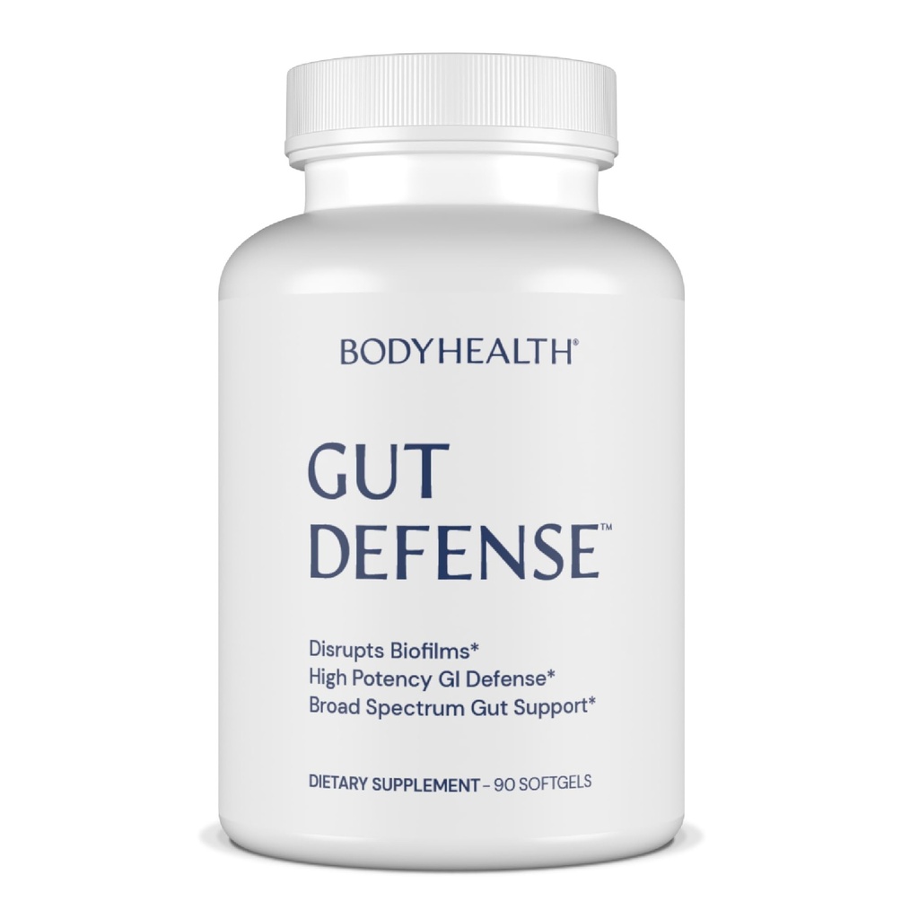 BodyHealth Gut Defense med PerfectAmino, Gut Health Support för kvinnor och män, GI Support Supplement - 90 Softgels