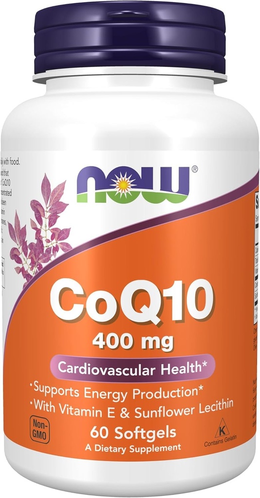 Nyt Foods, CoQ10, 400 mg, 60 Softgels