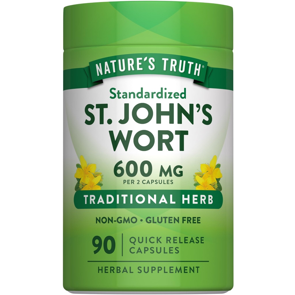 Nature's Truth St Johns Wort 600 mg 