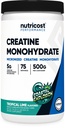Nutricost Creatine Monohydraatti Powder (Castal Explosion, 500 Gram) - Micronized Creatine Supplement - Vegaani, GMO-vapaa, Gluteeniton