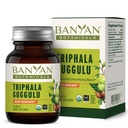 Banyan Botanicals Triphala Guggulu - Organic Triphala Supplement med Guggulu Resin - Herbal Detox Supplement för att stödja hälsosam matsmältning * - 90 tabletter - Icke-GMO Sustainably Sourced Vegan