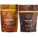 Primal Creatine Powder + Chocolate Protein Vegaani Powder Bundle 
