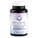 Relumins Advance White Active Glutathione Complex - Max Dose 900mg Glutathione med 6X Boosters, ALA & NAC - Anti-Aging Skin Brightening Supplement - 60 Vegetariska kapslar (30 portioner)