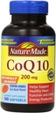 Nature Made CoQ10 Coenzyme Q10 200 mg - 2 flaskor, 140 Softgels Varje