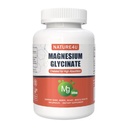 Magnesium Glycinate 500 mg, 100% Chelate korkean imeytymisen magnesiumlisä unelle, lihakselle, sydämelle, koskaan ja luun tuki, 90 kapselia