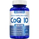 CoQ10 200mg kapselit ... vegan Friendly Coenzyme Q10 200mg Easy Absorption Ubikinone Supplement for Skin Heart and Energy Support