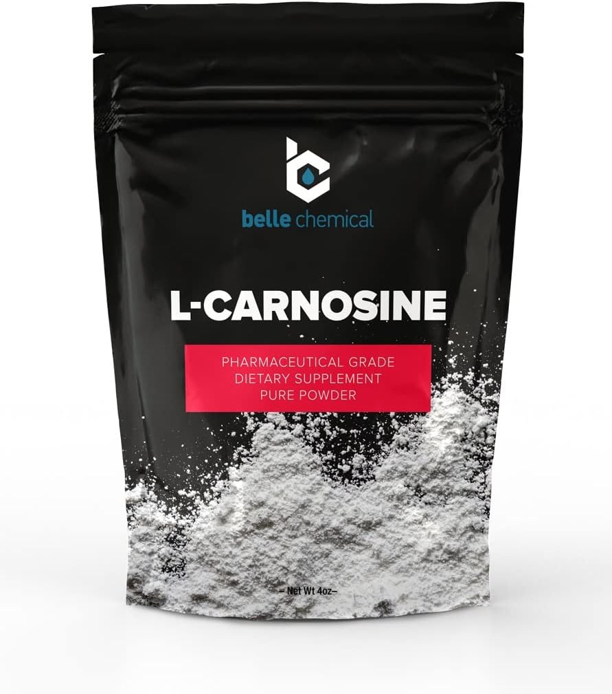 Pure L-karnosine Powdern - Pharmaceutical Grade (4 Ounce)