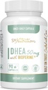 DHEA 50mg | Stöd Hormonbalans och energi | 3-månaders leverans | Hälsosam åldrande Support Supplement för kvinnor och män | Glutenfri, vegetarisk, icke-GMO, Tredjepartstestad | 90 kapslar Per flaska