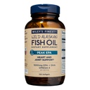 Wileys Finest Wild Alaskan Fish Oil Peak EPA - Triple Strength Peak EPA & DHA Supplement - 1000mg Fish Oil - Omega-3s för Joint Health Support - 120 Softgels (120 portioner)