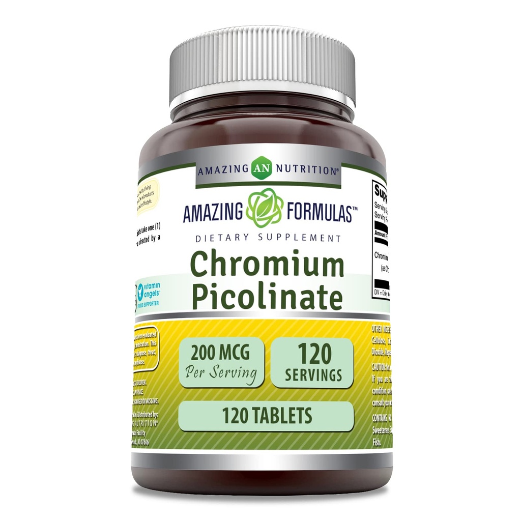 Amazing Formula Kromi Picolinate Supplement ...200 Mcg Per Serving...