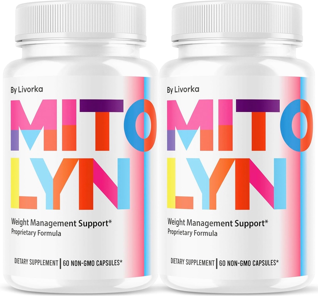 (2 pakkaus) Mitolyn kapselit - Mitolyn, Mitolyn Advanced Formula Pills, Mitolyn täydentää, Mito Lyn, Mito Lyn Pills, Mitolyn Support, Mitolyn Pill, Mitolyn Supplement Pills, 120 kapselia 2 kuukautta