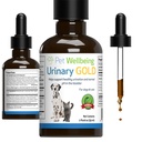 Lemmikki hyvinvointi Virtsa kultaa kissoille - Vet-Fomulated Multi-Herb virtsateiden tuki - Feline virtsarakon terveys ja virtsajärjestelmä hyvinvointi - kokonaisvaltainen kissa täydentää - nestemäinen Formula 2 oz (59 ml)