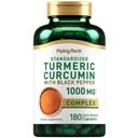 Piping Rock Turmeric Curcumin with Black Pepper Extract ... 180 kapselia