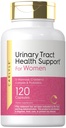 Carlyle Urinary Tract Health för kvinnor | 120 kapslar | Relief för kvinnor | med D-Mannose, Cranberry Complex & Probiotics | Non-GMO, Gluten Free