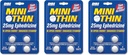 Mini ohut DBI Distribution Two Way Action 25 mg efedritsiini - 4 Count Läpipainopakkaus - 3 pakkaus