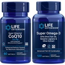 Life Extension Super Ubiquinol Coq10, 100 Mg, 60 Softgels 