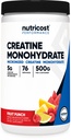 Nutricost Creatiini Monohydraattijauhe (Fruit Punch, 500 Gram)
