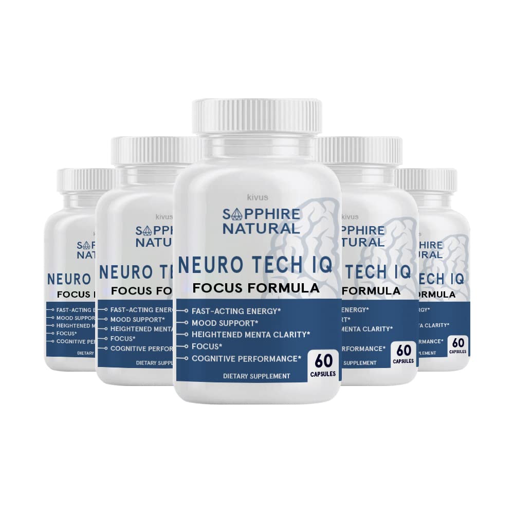 Neuro Tech IQ (5 Pack, 300 kapslar)