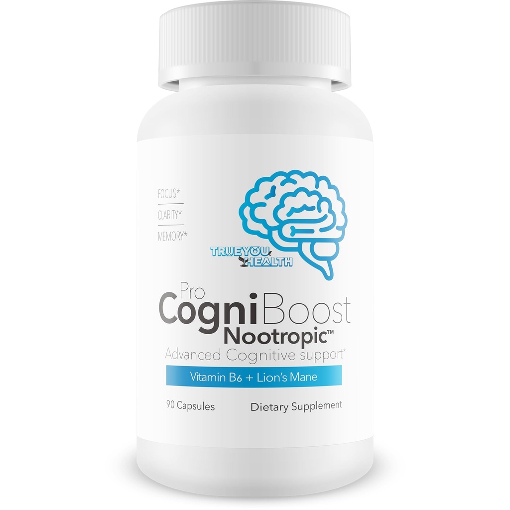 Pro Cogni Boost Brain Supplement - Top Memory & Clarity Blend - Paras Pro Cogni Boost Nootropic Formulated for Overall Brain Health & Function - Think Cearly with Pro Cogniboost Brain Supplement