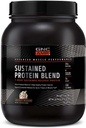 GNC AMP Sustained Protein Blend - Chocolate Milkshake (28 portioner)