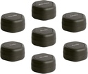 Cadence Matka Container - Pillerikotelo - Magneettinen matkakapseleita,Daily Medicine Organizer pillereitä, lisäravinteet, & Vitamiinit - 7 Flex Smalls (0,56oz) Viikoittain pilleri Organizer - Puuhiili