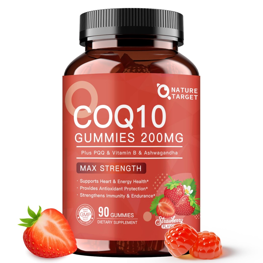 NATURAL TARGET CoQ10 Gummies 200 mg ...