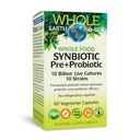 Natural Factors Koko ruoka Synbiootti Pre+Probiootti 10 miljardia - Organic Gut & Dgestive Health Supplement - Ei-GMO, Gluteeniton & Dairy-free - 60 Kasvissyöjä Kapselit (60 tarjoilua)