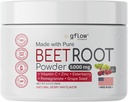 Juurijuurijauhe - Typpioksidi Boost ja Heart Health - Ei-GMO Superfood Superfood Supplement - Natural Berry Mix Flavor, 30 Tarjoilut