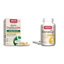 Jaarrow Formula Probiootit ja luun tuki täydentää Bundle Jarro-Dophilus EPS 10 miljardia PMY ja BoneUp D3-vitamiini, K2 & Kalsium