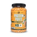 Twin Peaks Protein Puffs - (Garlic Parmesan), Keto Friendly, Low Carb Snack (300g, 21g proteiinia, 2g Net Carbs, korkea proteiini, terve rapea välipala)