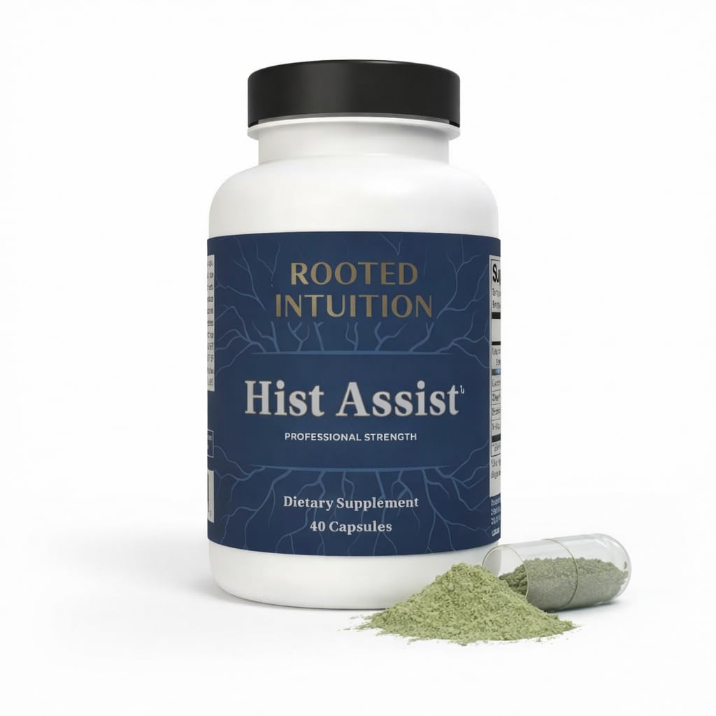 Hist Assist | Seasonal Sinus & Immune Balance Formel | Quercetin Bromelain NAC Nettle | Non-GMO Gluten Free | 40 kapslar