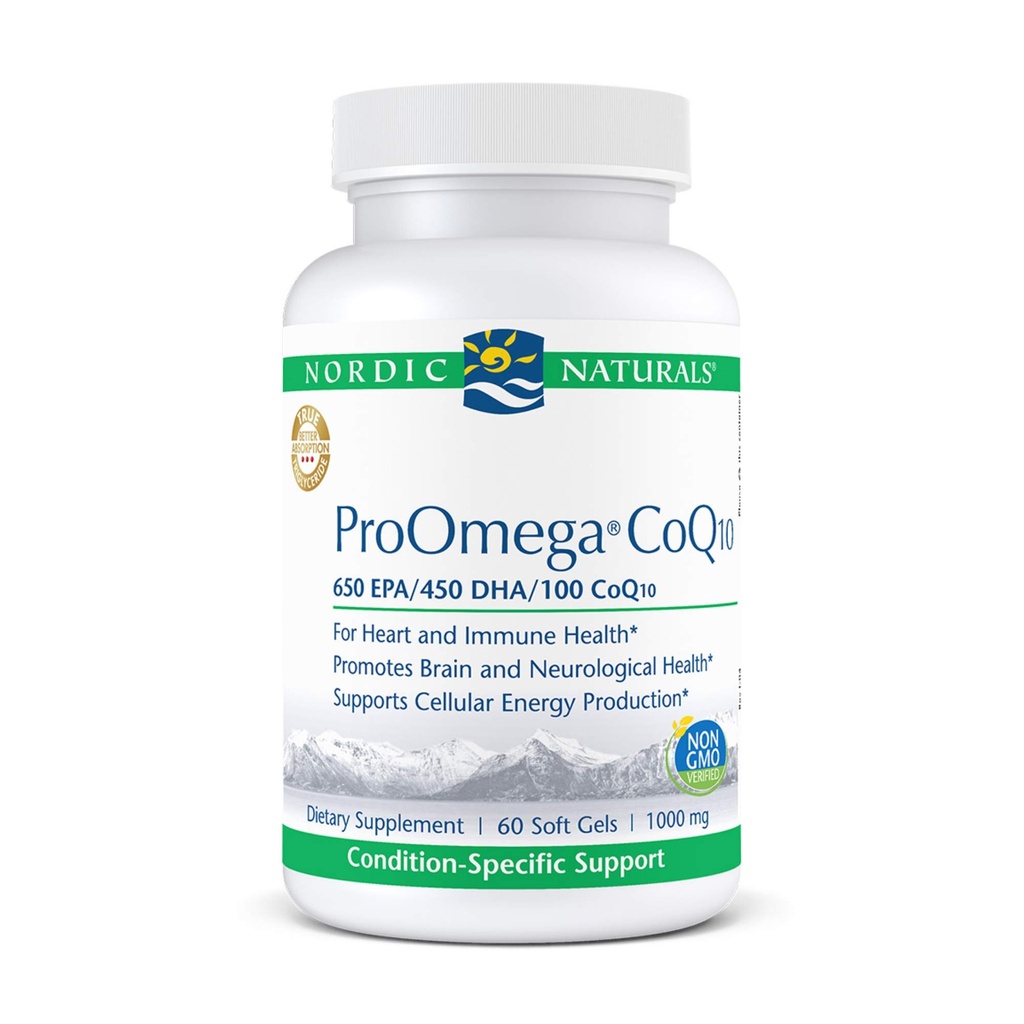 ProOmega Q10 1000mg 60 Softgels