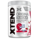 Xtend Original BCAA Powder, 7g BCAAs ja 2,5g L-glutamiini lihasten Recovery Hydraation ja Lean Lihas, Sokeriton Intra ja Post Treeni Drink Electrolytes, Cherry Airheads, 30 Servings