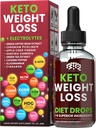 Keto laihtuminen Diet Drops, Natural ruokahalua Suppressant, Fat Burner naisille ja miehille omena siideri, Green Coffee Bean Extract, Kaneli, Cayenne Pepper Metabolia Booster