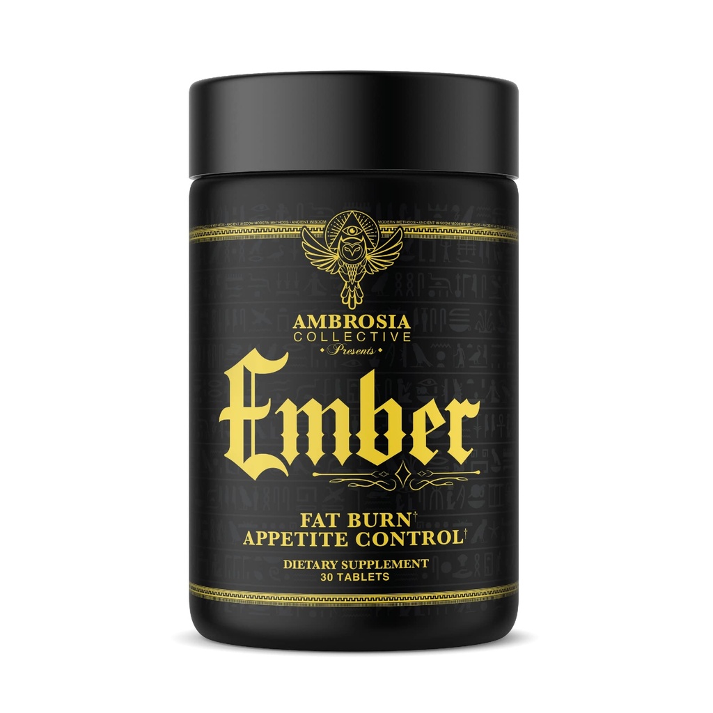 Ambrosia Ember Thermogenic Fat Burner kapselit ... ruokahalu tuki miehille ja naisille... CapsiMax, African Mango & CoQ10 ... Terve painonhallinta 60 kapselia (30 päivän tarjonta)