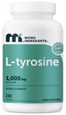 Mikro-aineet L-tyrosiini 1000 mg per annos, 240 kapselia