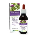 Naturalma Milk Thistle (Silybum marianum) Hedelmät ja yrtit Alkoholiton Tincture - 4 fl oz Liquid Extract in Drops - Herbal Supplement - Vegan