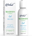Reboot Silverten Forte - Antimicrobial Silver Wound Care Gel - 3.4oz - Fast First Aid Relief för Burns, Itching & Scars - Cooling, Soothing & Revitalizing - Säker för barn & husdjur