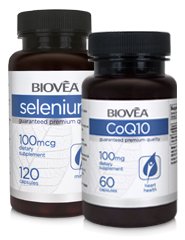 BIOVEA Coenzyme Q10 och Selenium Value Pack