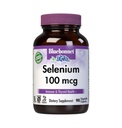 Bluebonnet Selenium 100mcg kapselit (L-selenometioniini) - Potent antioksidantti tuki - Aminohappo Complex Selenium Supplement for Women & Men - Vegan, non-GMO, Gluteenittomat - 90 kasvikapselit