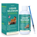 Liquid Selenium for Siipikarja tukee lihasten toiminta Stress Response Immuunitasapaino antioksidantti tuki sopii kaikille siipikarja 3.4 fl oz