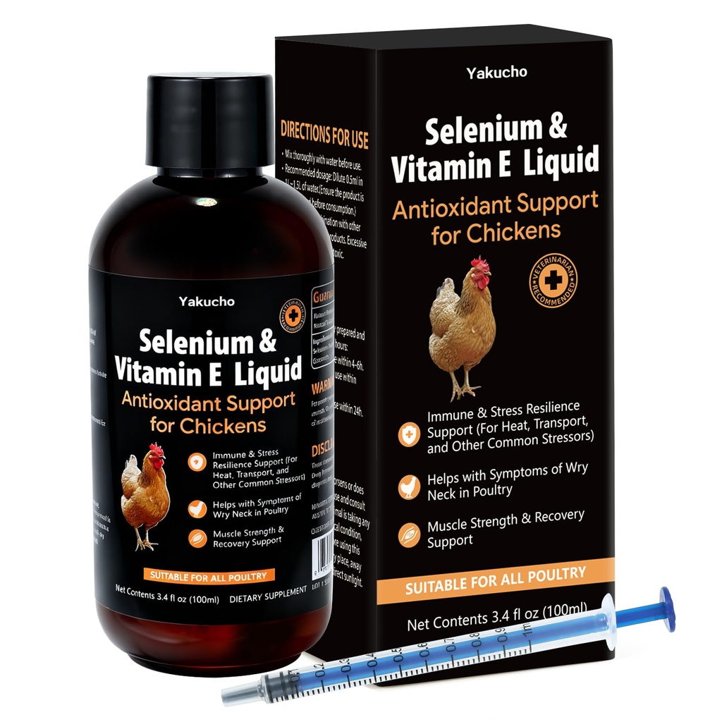 E+S Siipikarja Vitality Formula ... Kanan ja kaiken siipikarjan seleeni ...